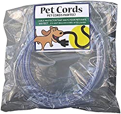 PetCords Dog and Cat Cord Protector- Protects Your Pets from Chewing Through Insulated Cables up to 10ft