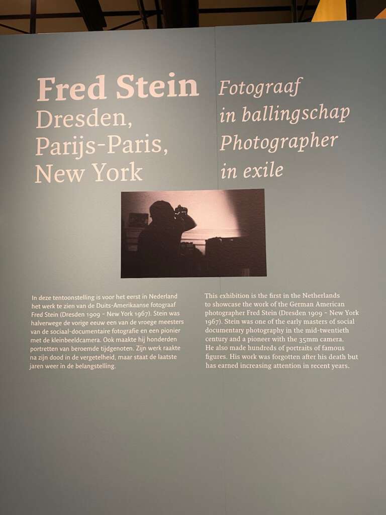 Fred Stein Photography Exhibit: Dresden, Paris, New York – at The Jewish  Historical Museum, Amsterdam, Leisure Commando